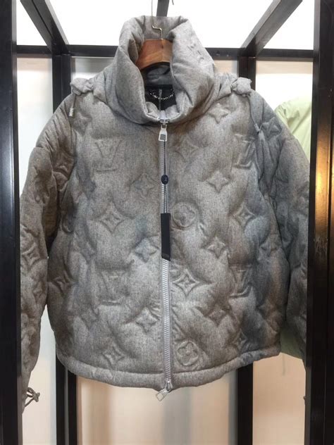 louis vuitton puffer jacket monogram